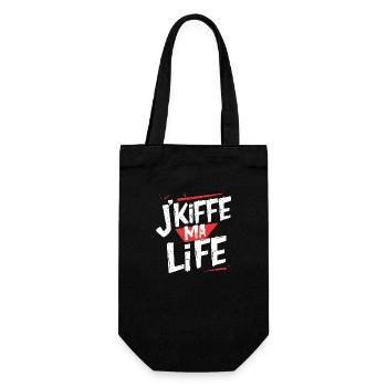 J'kiffe ma life - Sac à bouteille - noir - Devant