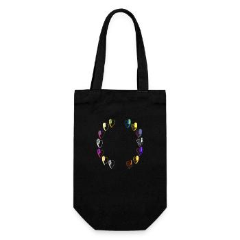 Le bataillon de l'amour. - Sac à bouteille - noir - Devant