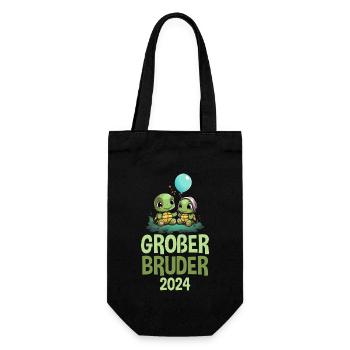 Big Brother 2024 Tortues Grossesse - Sac à bouteille - noir - Devant