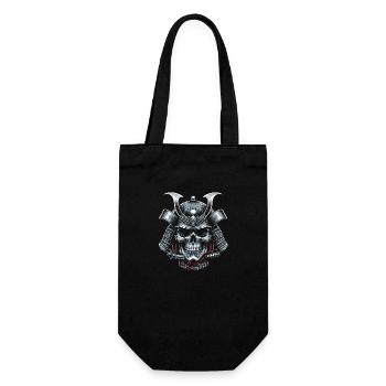 Ewiger Samurai-Geist - Geschenkbeutel für Flaschen - Schwarz - Vorne