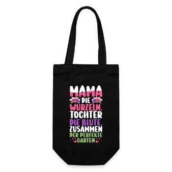Mom Mother's Day Mom - Gift Bag for Bottles - black - Front