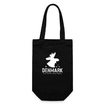Dane Denmark Danish Moose - Gift Bag for Bottles - black - Front