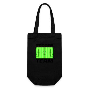 Lawn Soccer Soccer Team - Gift Bag for Bottles - black - Front