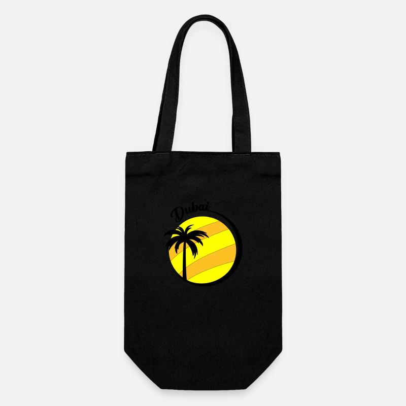 dubai - Geschenkbeutel für Flaschen - Schwarz