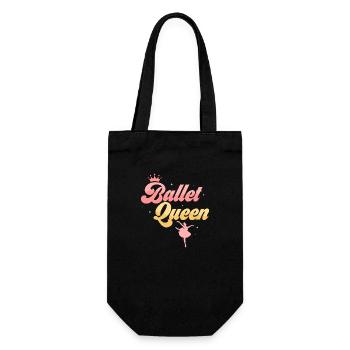 Reine du ballet Ballerine Femme Danse - Sac à bouteille - noir - Devant