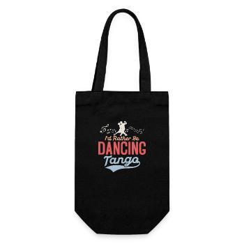 Je préfère danser Tango Tango danse Latin Musi - Sac à bouteille - noir - Devant