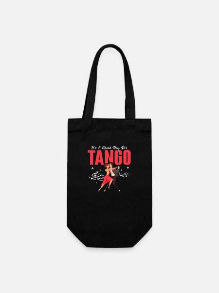 C’est un grand jour pour le tango Musique latine Danse du tango - Sac à bouteille - noir