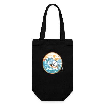 Honolulu Hawaii USA Geschenk Geschenkidee - Geschenkbeutel für Flaschen - Schwarz - Vorne