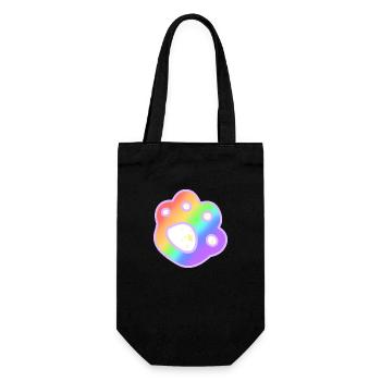 Pride Paw - Geschenkbeutel für Flaschen - Schwarz - Vorne