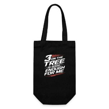 Retro-Design für Oldtimer-Fans - Geschenkbeutel für Flaschen - Schwarz - Vorne