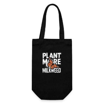 Inspiration for butterfly lovers - Gift Bag for Bottles - black - Front
