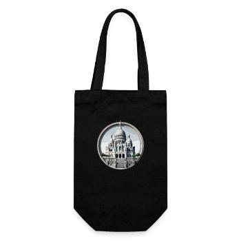 Basilique du Sacré Cœur - Gift Bag for Bottles - black - Front