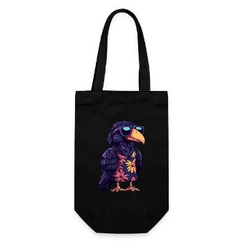 Harpy Bird Summer - Gift Bag for Bottles - black - Front