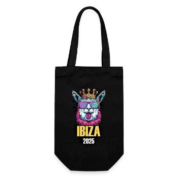 Ibiza 2025 Alpaga Party Holiday - Sac à bouteille - noir - Devant