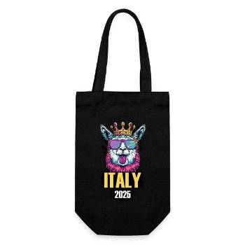 Italie 2025 Alpaga Party Holiday - Sac à bouteille - noir - Devant