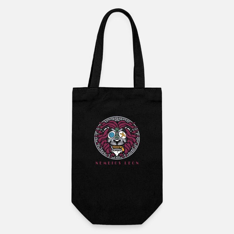 Nemeios Leon - Lion à l’aspect romain - Sac à bouteille - noir