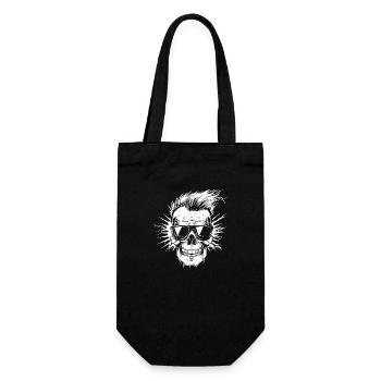 Lunettes de soleil style crâne - Sac à bouteille - noir - Devant