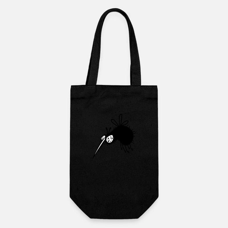 spassbremse - Gift Bag for Bottles - black