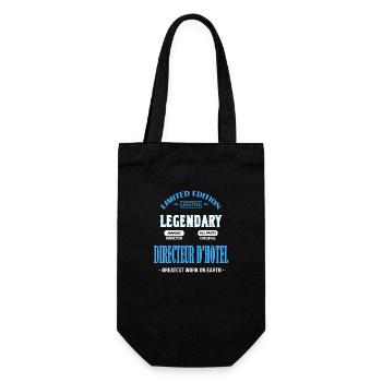 DIREKTOR BEI HOTEL BESTSELLER 🌟🌟 - Geschenkbeutel für Flaschen - Schwarz - Vorne