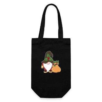 Noël Noël Gnomies - Sac à bouteille - noir - Devant