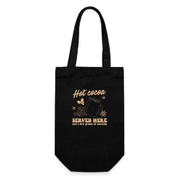 Cadeaux de Noël Noël - Sac à bouteille - noir - Devant