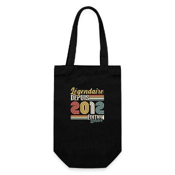 Légendaire Depuis 2012 - Sac à bouteille - noir - Devant
