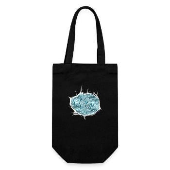 Vacances à la plage Père Noël Cadeau drôle de gymnase - Sac à bouteille - noir - Devant