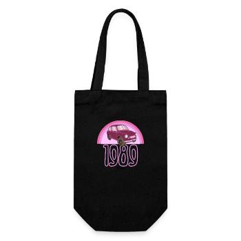 1989 - Sac à bouteille - noir - Devant