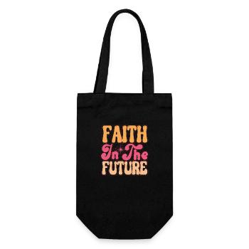 FAITH IN THE FUTURE BEST 2023 QUOTES - Sac à bouteille - noir - Devant
