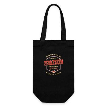 Pforzheim Allemagne City Font Vintage Retro - Sac à bouteille - noir - Devant