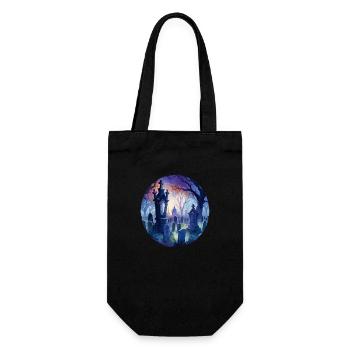Graveyard - Gift Bag for Bottles - black - Front