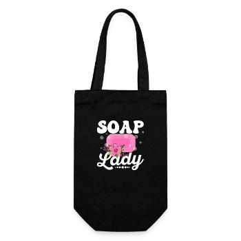 Savon Lady Savonnerie Savonneuse - Sac à bouteille - noir - Devant
