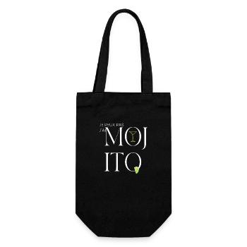 Je peux pas j'ai mojito - Sac à bouteille - noir - Devant