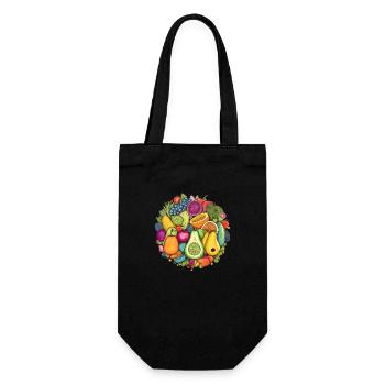 Salade de fruits - Sac à bouteille - noir - Devant