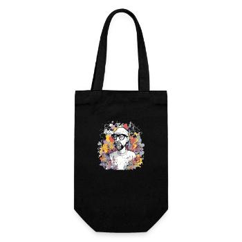 Marc le peintre - Sac à bouteille - noir - Devant