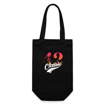 Vintage 1942-42nd anniversary - Gift Bag for Bottles - black - Front