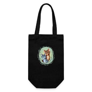 Plume de geai Jay Feather Leafpool Leaf Lake Cats - Sac à bouteille - noir - Devant
