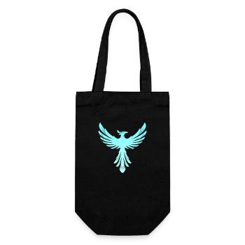 Phoenix Logo - Gift Bag for Bottles - black - Front