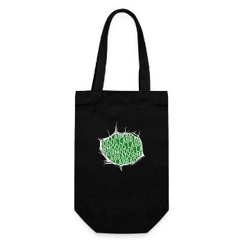 Patte dogue allemand Bday amour cadeau d’anniversaire - Sac à bouteille - noir - Devant