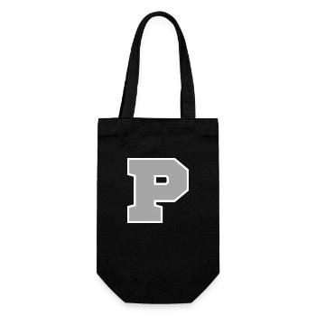 Lettre p sport - Sac à bouteille - noir - Devant