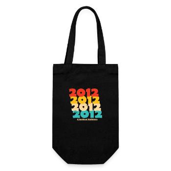 2012: Limited Edition - 12th Anniversary - Gift Bag for Bottles - black - Front