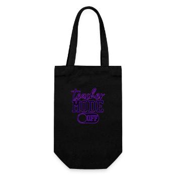 Teacher school elementary school education teacher degree - Gift Bag for Bottles - black - Front