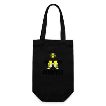 beer festival 01 - Gift Bag for Bottles - black - Front