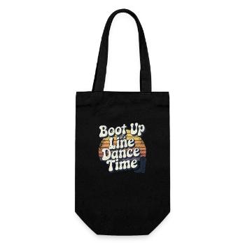 Style cow-boy pour les amateurs de danse en ligne - Sac à bouteille - noir - Devant