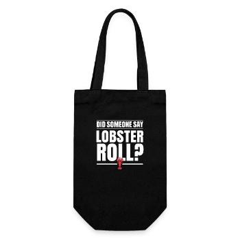 Für echte Lobster-Fans - Geschenkbeutel für Flaschen - Schwarz - Vorne