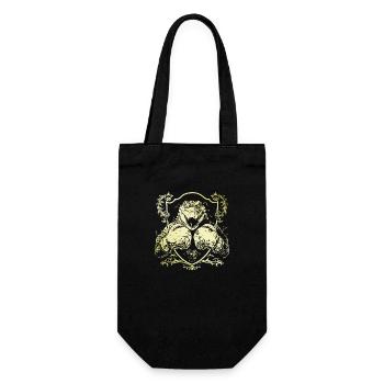 Alligator Boxer - Geschenkbeutel für Flaschen - Schwarz - Vorne