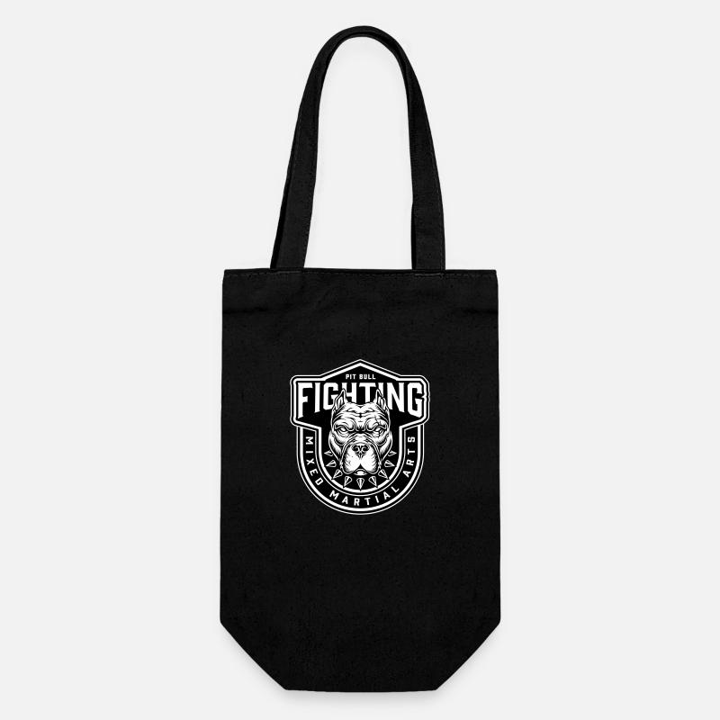 Fighting mma - Sac à bouteille - noir