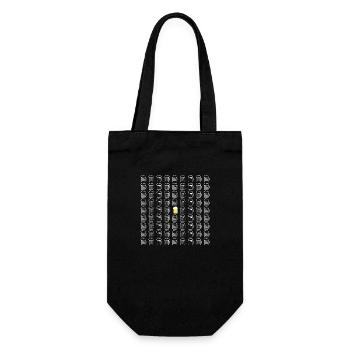 Beaucoup de bières et une bière artisanale - Sac à bouteille - noir - Devant