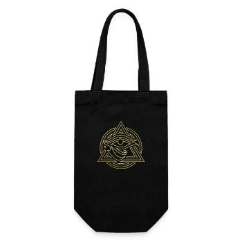 Horus Logo - Gift Bag for Bottles - black - Front