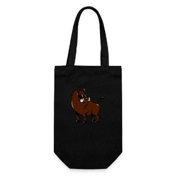 Wild boobs cool cute funny sunglasses - Gift Bag for Bottles - black - Front